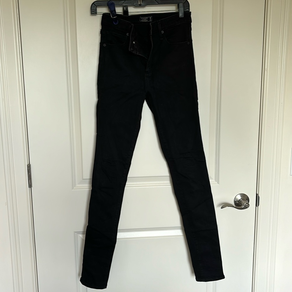 Abercrombie & Fitch Black Skinny Jeans